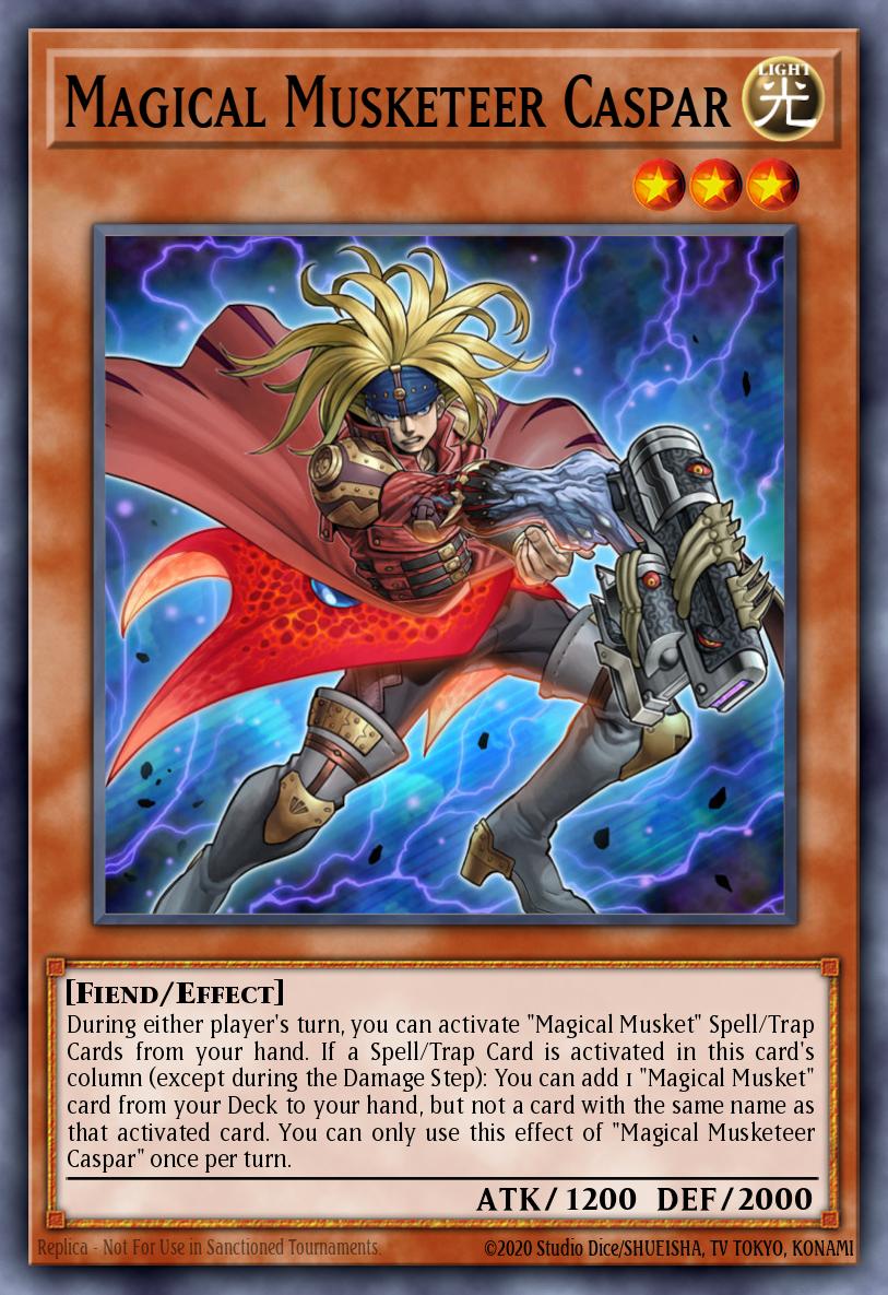 Magical Musketeer Caspar Ultra Rare DUOV-EN071 Duel Overload Yugioh card
