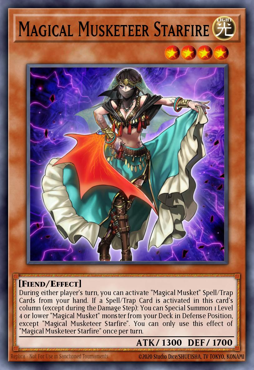 Magical Musketeer Starfire Ultra Rare DUOV-EN072 Duel Overload Yugioh card