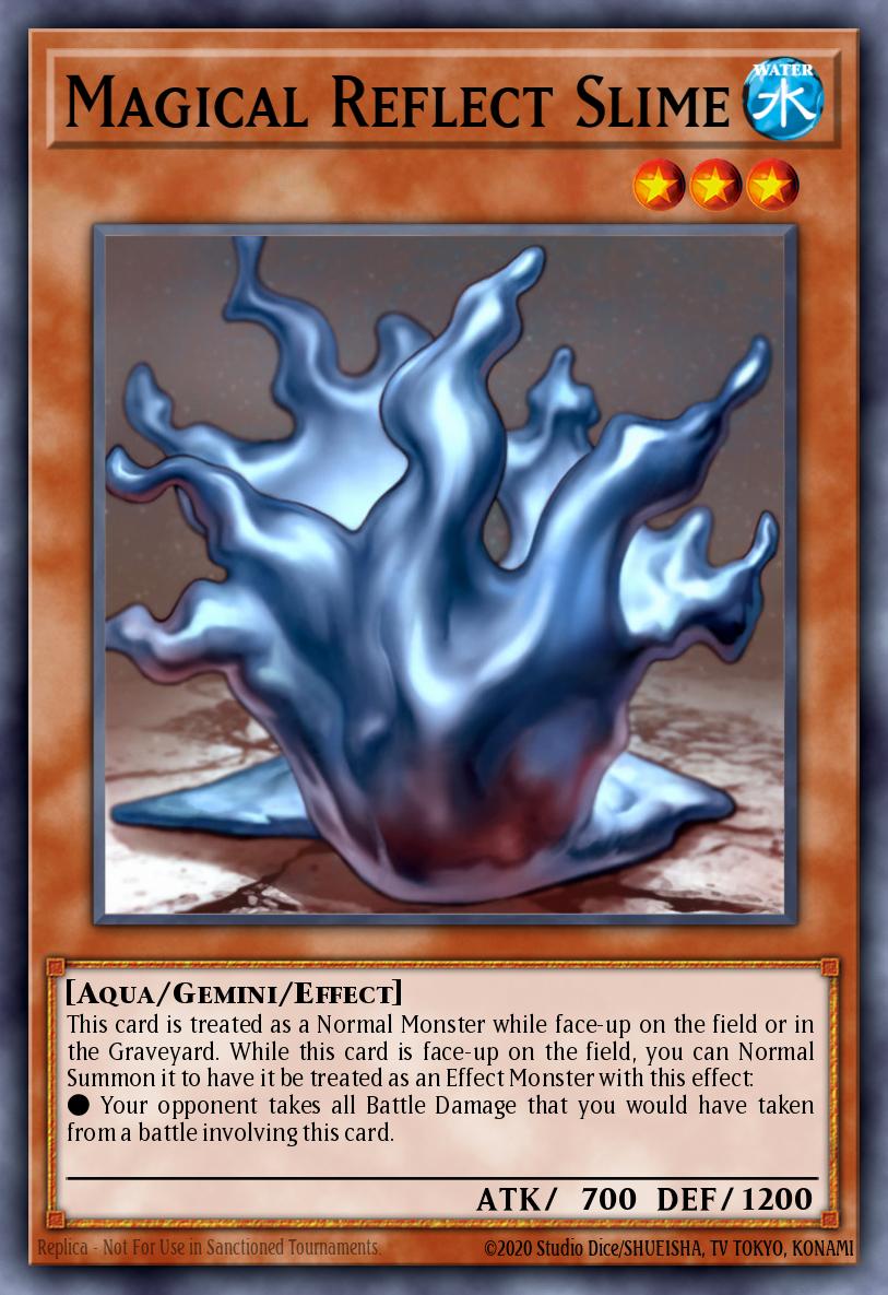 Magical Reflect Slime Common GLAS-EN028 Gladiators Assault Yugioh card