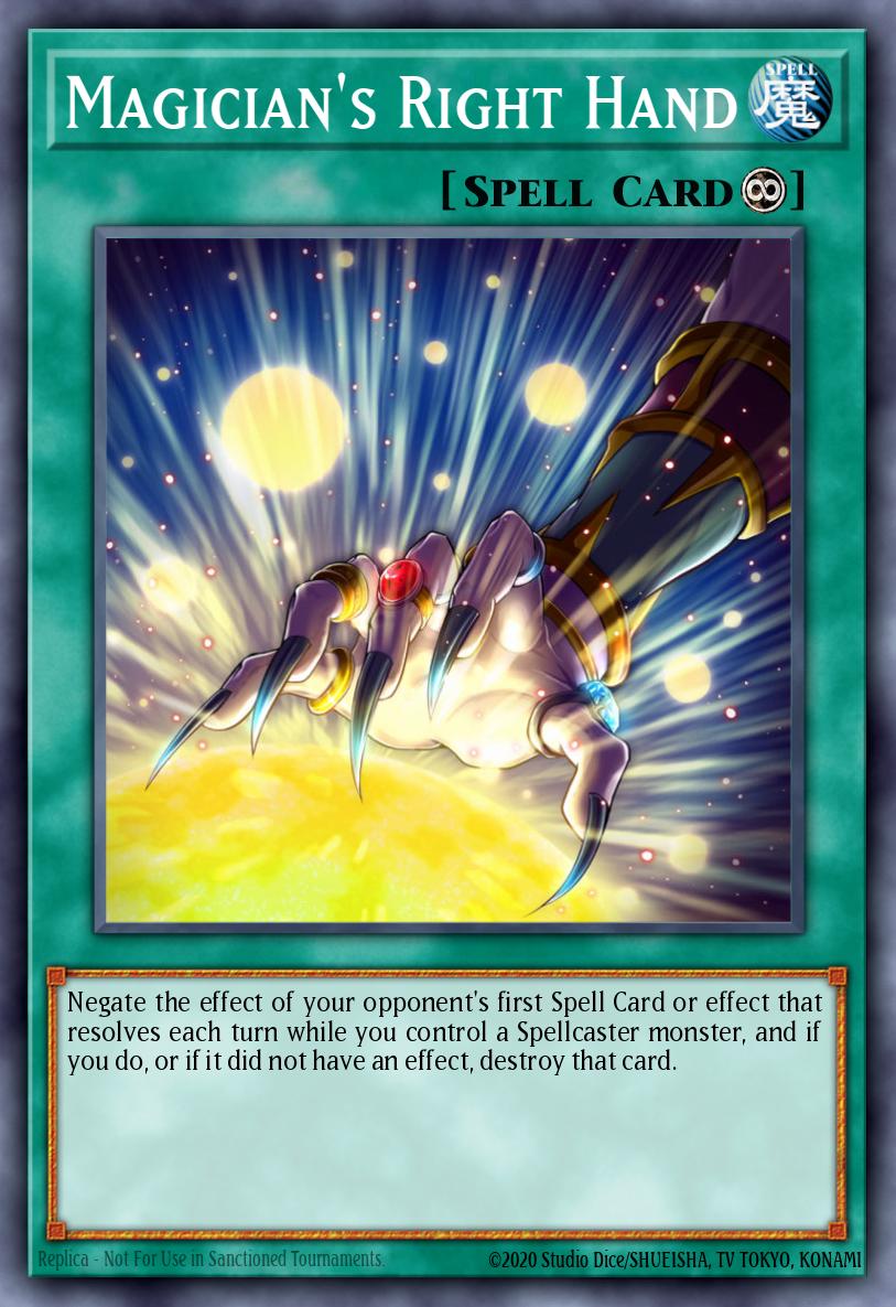 Magicians Right Hand Common MP18-EN012 2018 Mega-Tin Mega Pack Yugioh card