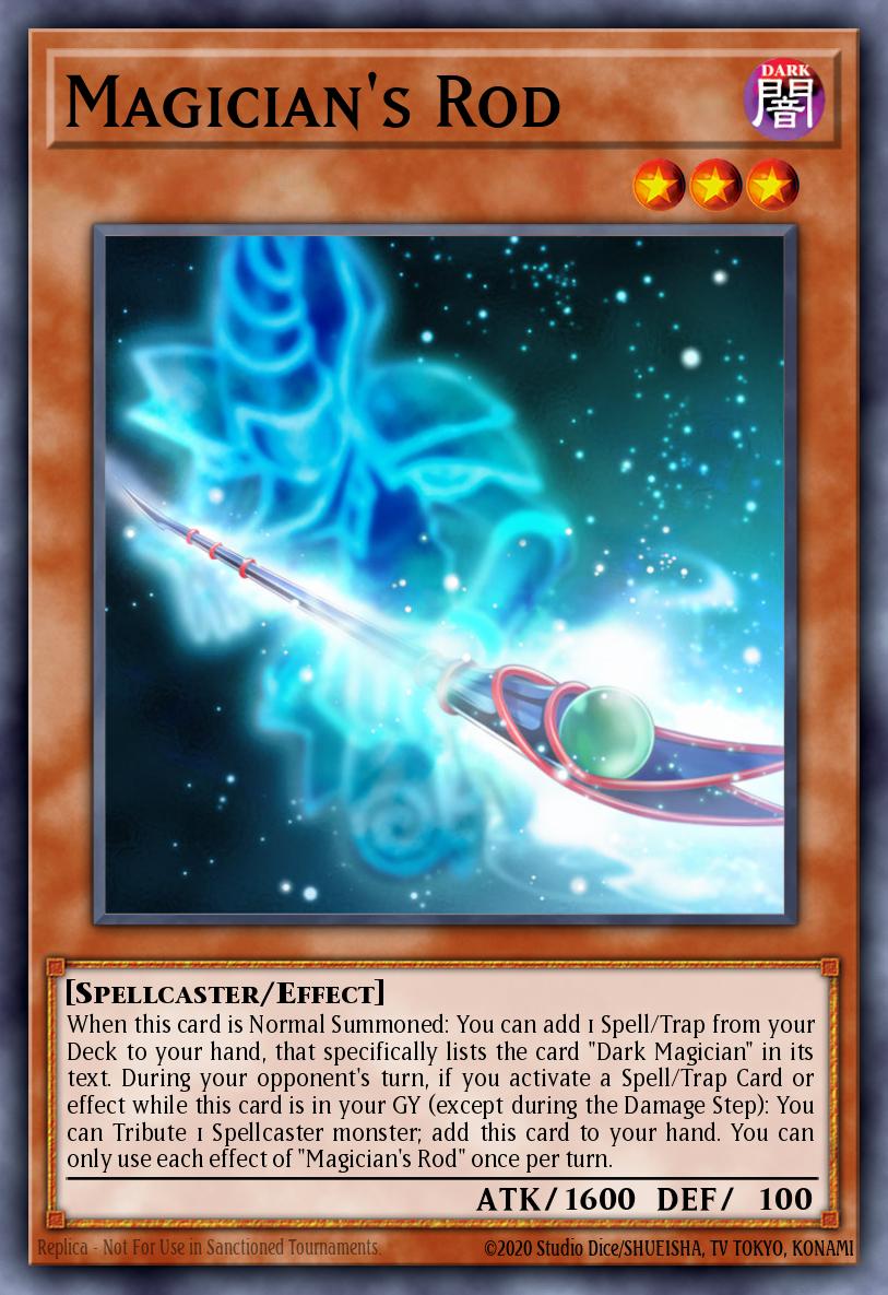 Magicians Rod Super Rare MP17-EN074 2017 Mega-Tin Mega Pack Yugioh card