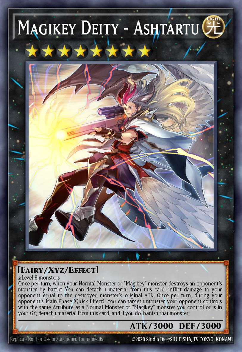 Magikey Deity - Ashtartu Ultra Rare MP24-EN232 25th Anniversary Tin Dueling Mirrors Yugioh card