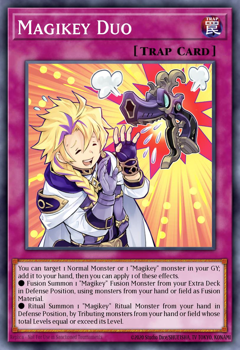 Magikey Duo Common MP22-EN167 2022 Tin of the Pharaohs Gods Yugioh card