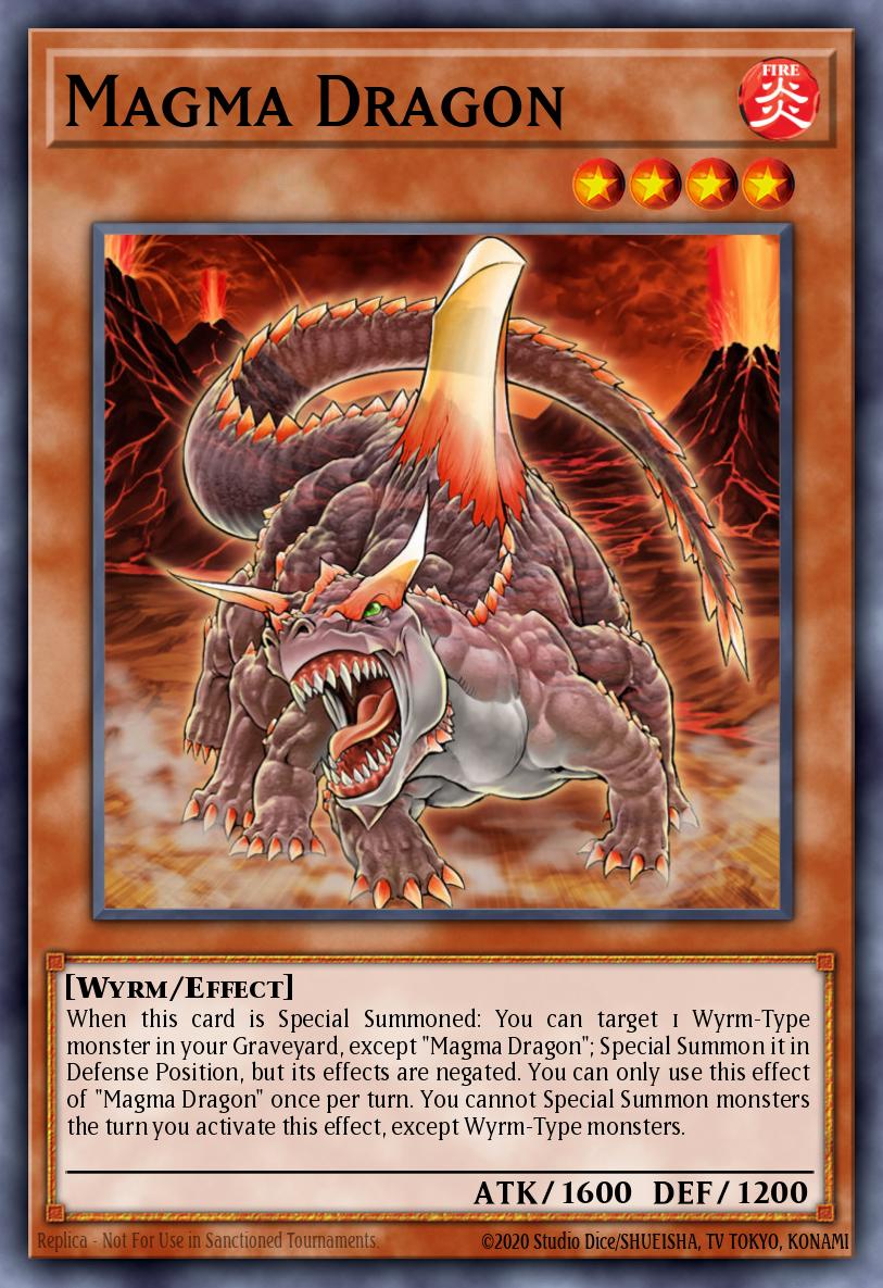 Magma Dragon Common MP16-EN016 2016 Mega-Tin Mega Pack Yugioh card