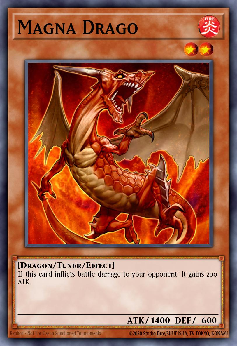 Magna Drago Common SDMP-EN023 Master of Pendulum Structure Deck Yugioh card