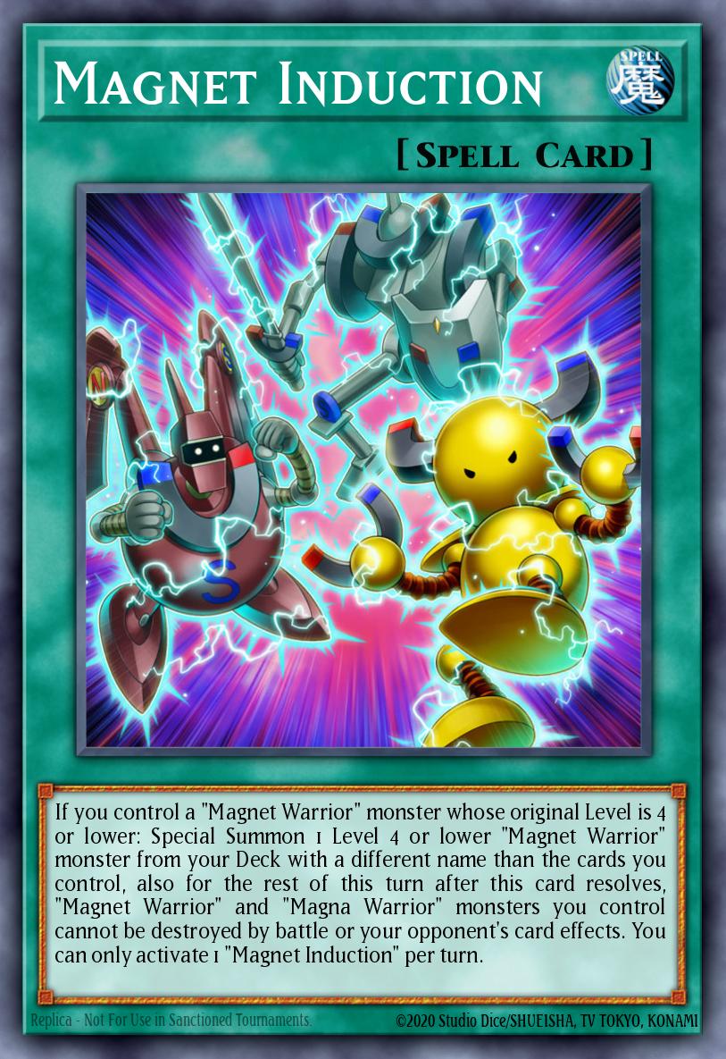 Magnet Induction Super Rare KICO-EN009 Kings Court Yugioh card