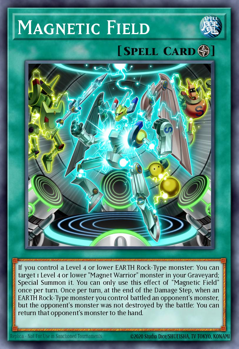 Magnetic Field Rare MZMU-EN111 Maze of Muertos Yugioh card