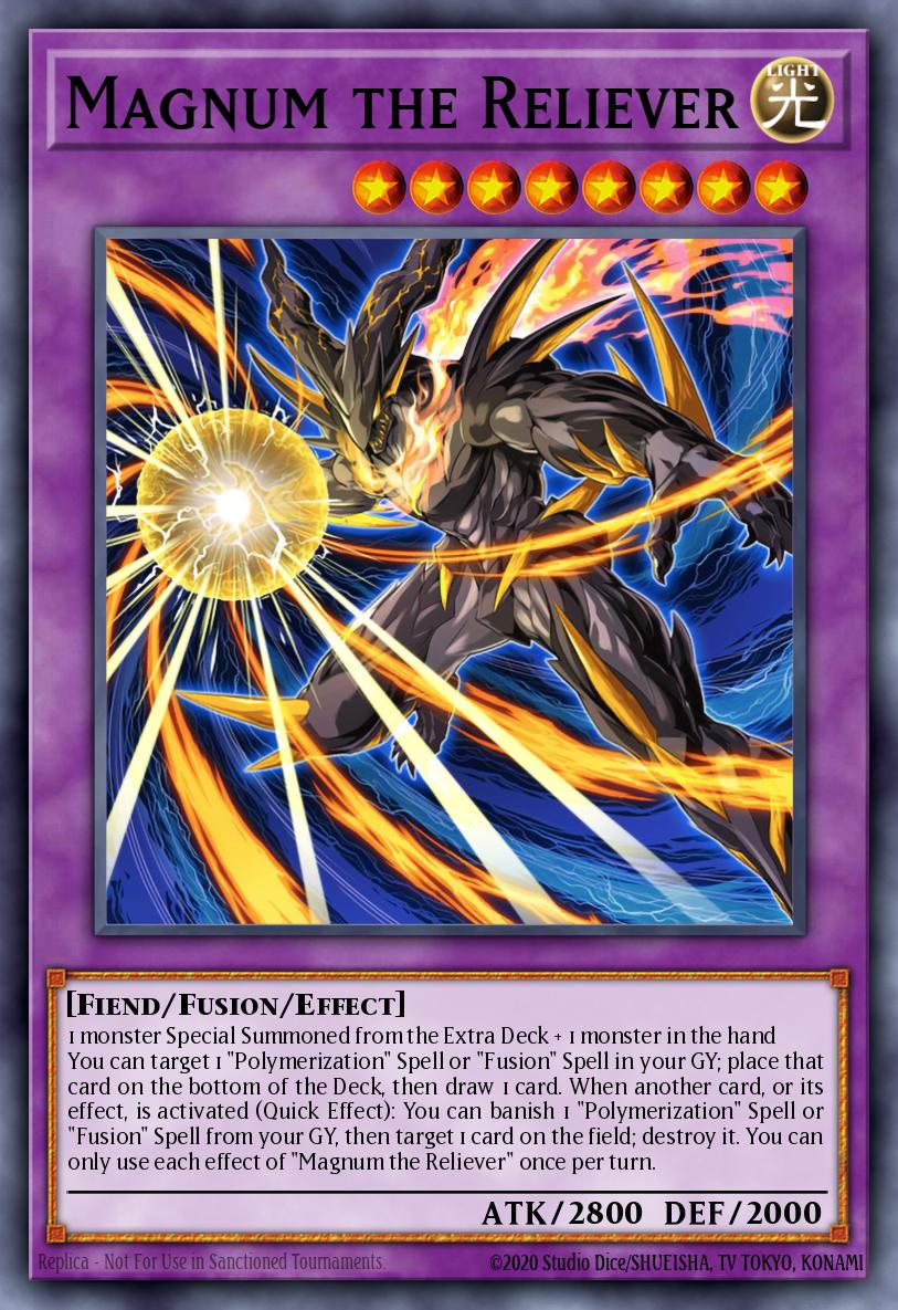 Magnum the Reliever Super Rare DUNE-EN036 Duelist Nexus Yugioh card