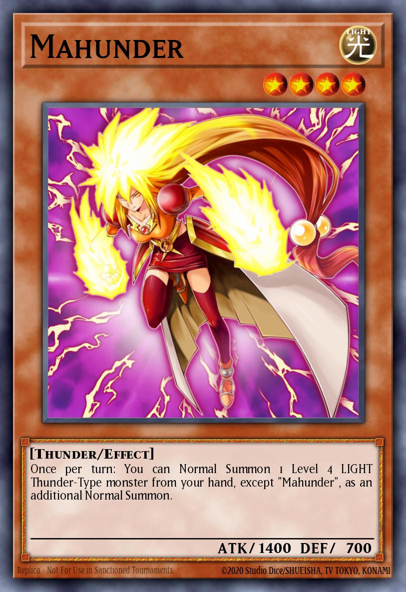 Mahunder Rare REDU-EN096 Return of the Duelist Yugioh card