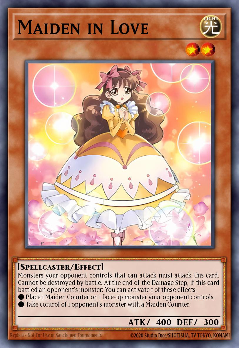 Maiden in Love Collector's Rare MZMU-EN020 Maze of Muertos Yugioh card