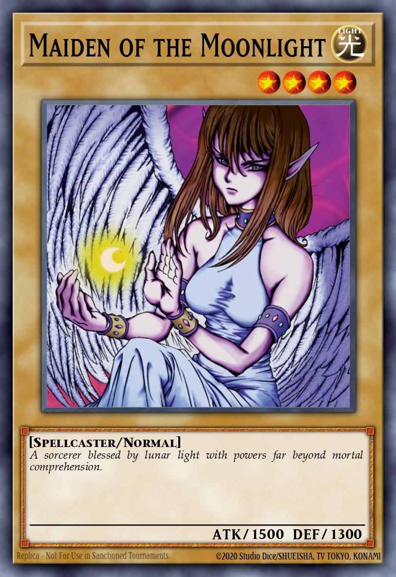 Maiden of the Moonlight Common TP2-023 Tournament Pack 2nd Season Yugioh card