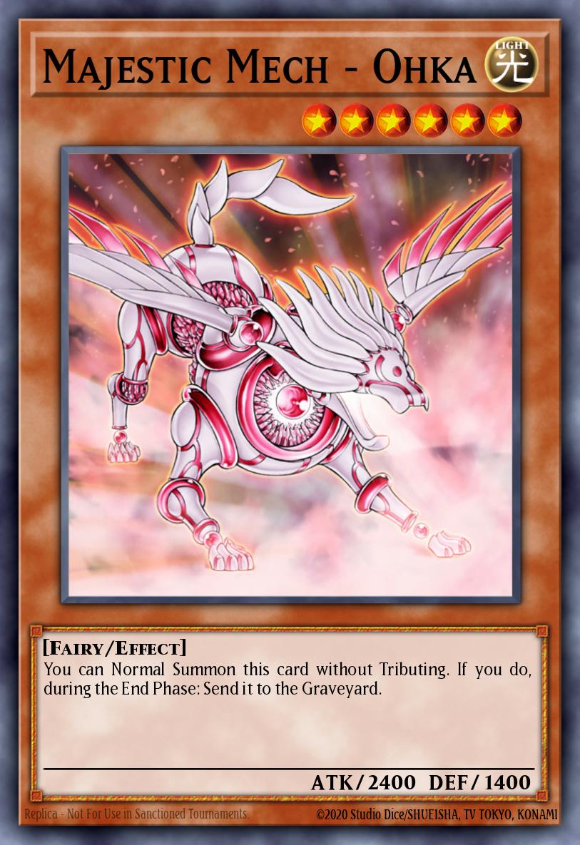 Majestic Mech - Ohka Common CP06-EN015 Champion Pack Game Six Yugioh card
