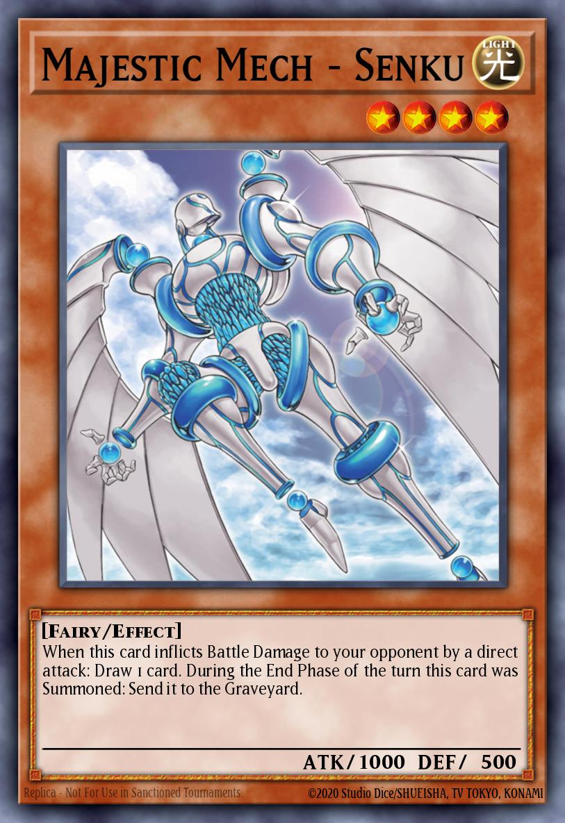 Majestic Mech - Senku Common DR04-EN194 Dark Revelation Volume 4 Yugioh card