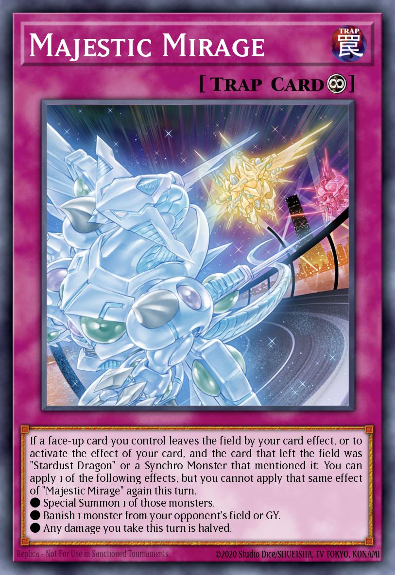 Majestic Mirage Rare MP22-EN166 2022 Tin of the Pharaohs Gods Yugioh card
