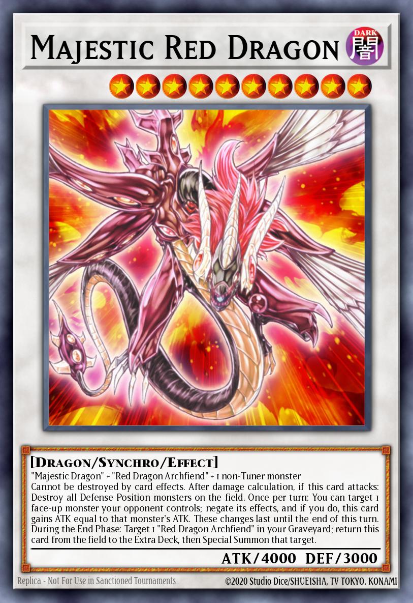 Majestic Red Dragon Ghost Rare ABPF-EN040 Absolute Powerforce Yugioh card