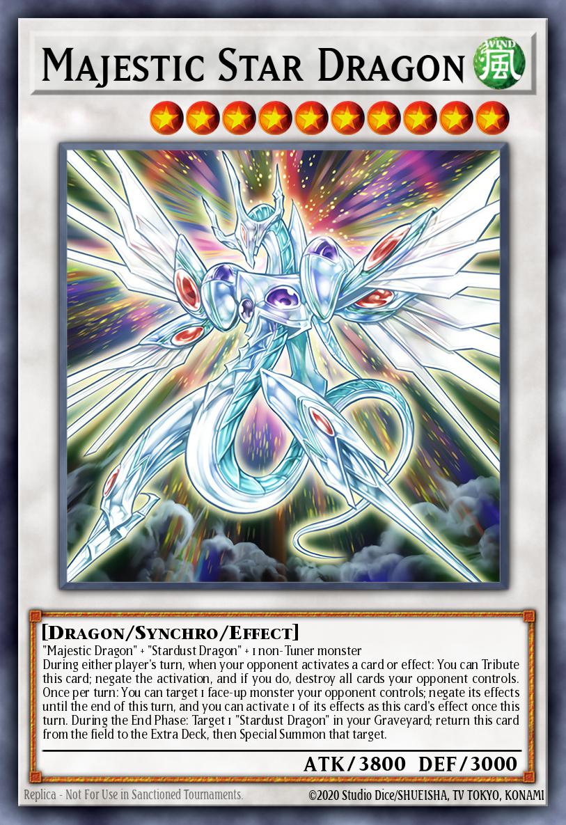 Majestic Star Dragon Secret Rare CT06-EN003 Collectible Tins 2009 Wave 2 Yugioh card