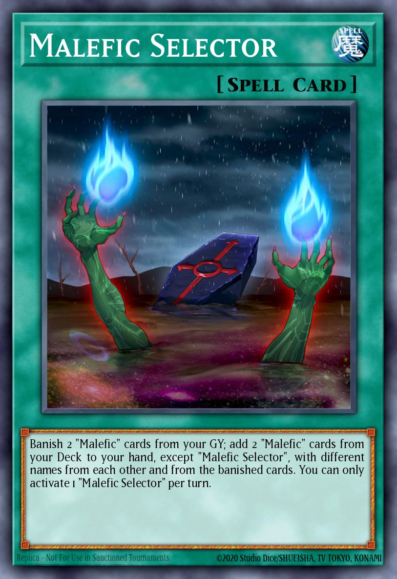 Malefic Selector Ultra Rare DUOV-EN045 Duel Overload Yugioh card