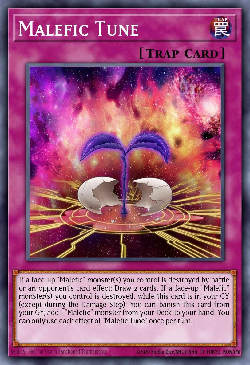 Malefic Tune Ultra Rare DUOV-EN046 Duel Overload Yugioh card