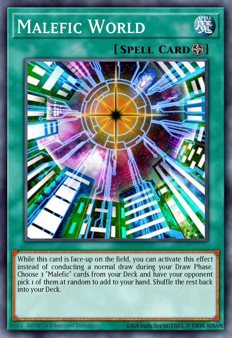 Malefic World Common OP13-PT036 OTS Tournament Pack 13 (POR) Yugioh card