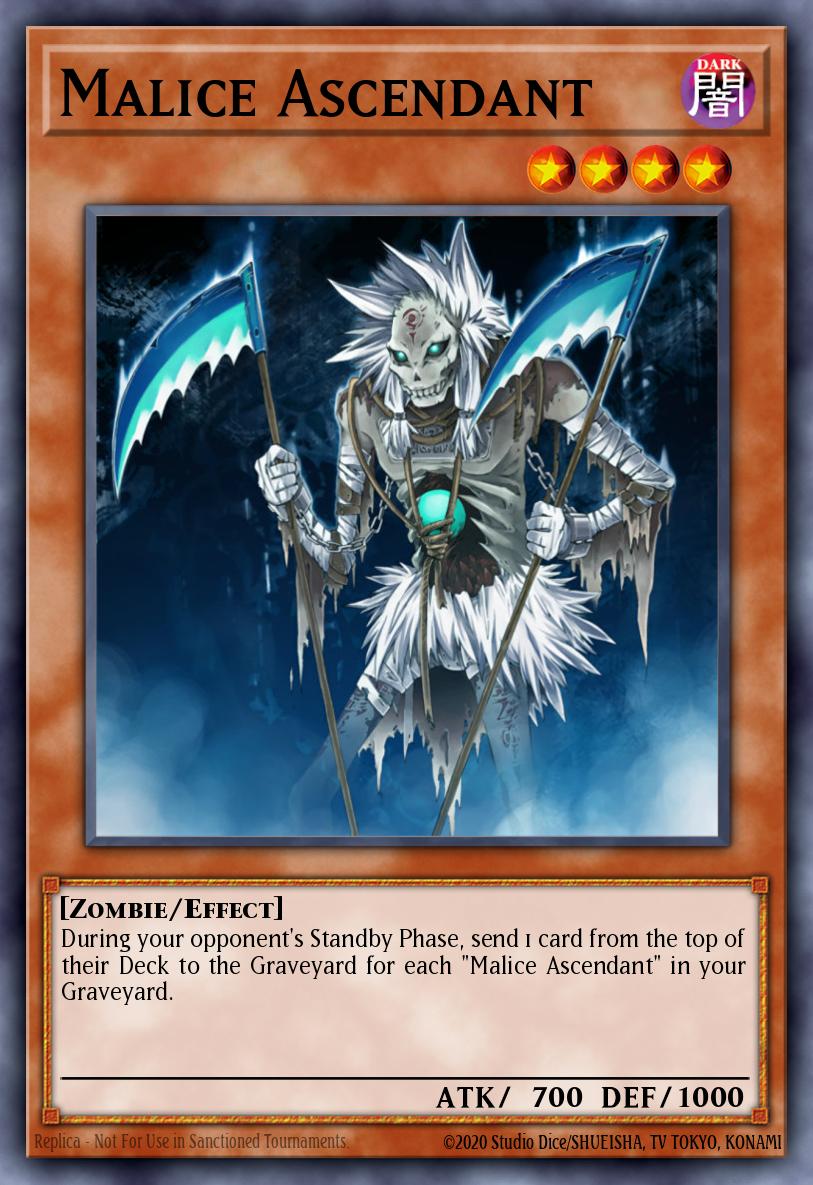 Malice Ascendant Common DR04-EN150 Dark Revelation Volume 4 Yugioh card