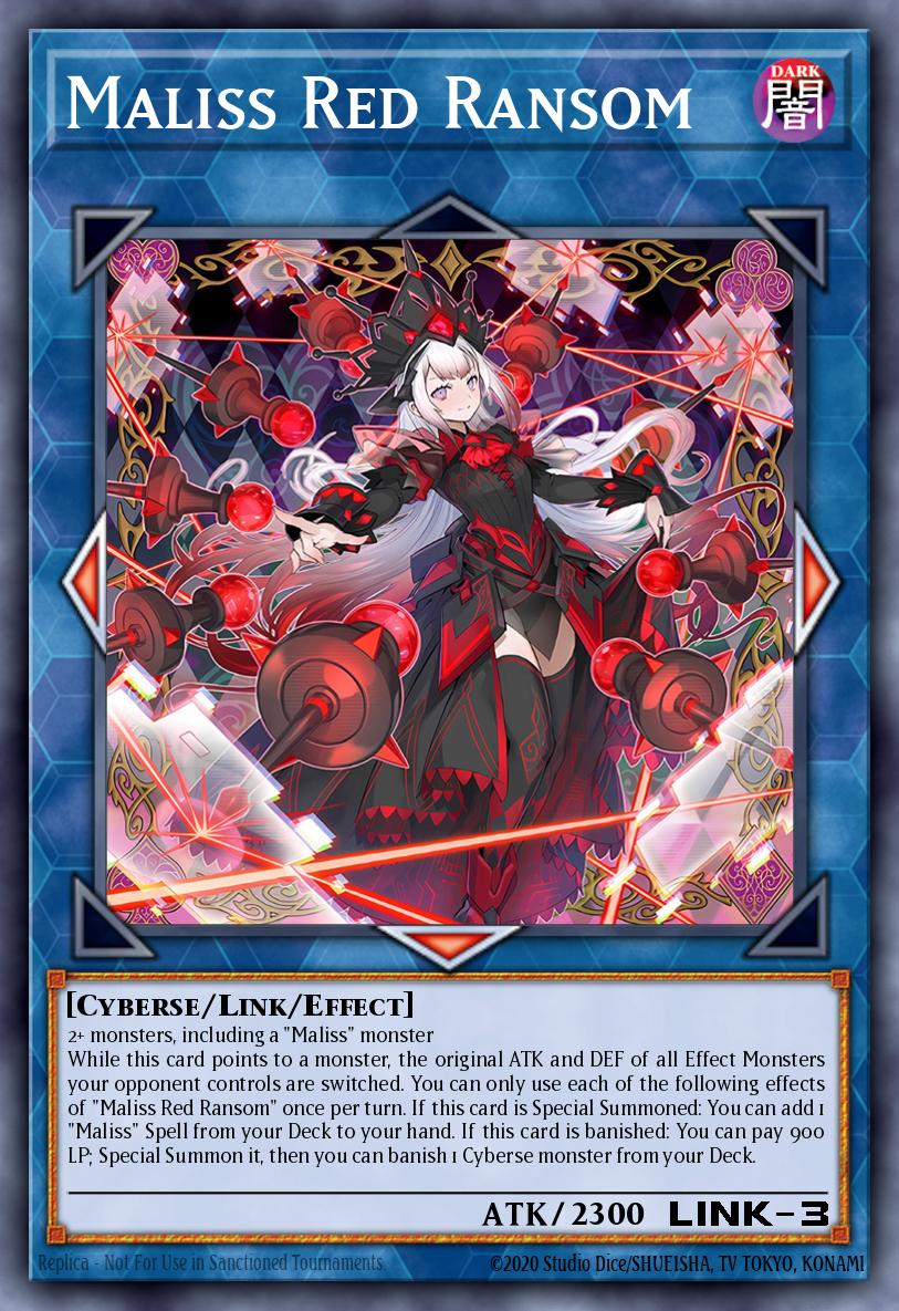 Maliss Red Ransom Prismatic Secret Rare MP25-EN125 2025 Mega-Pack Tin Yugioh card