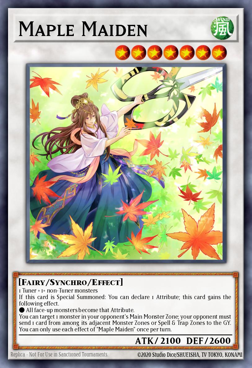 Maple Maiden Ultra Rare MP23-EN022 25th Anniversary Tin Dueling Heroes Mega Pack Yugioh card