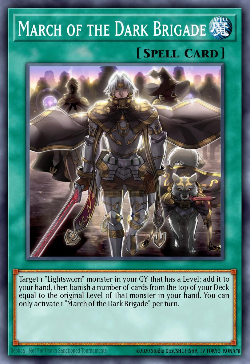 March of the Dark Brigade Ultra Rare COTD-EN059 Code of the Duelist Yugioh card
