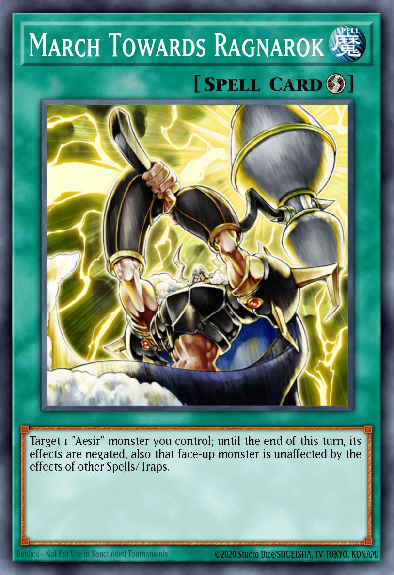 March Towards Ragnarok Common LC5D-EN194 Legendary Collection 5Ds Mega Pack Yugioh card