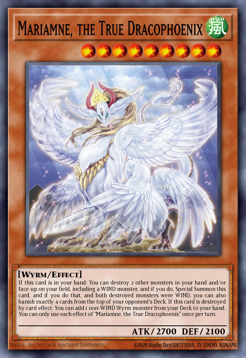 Mariamne the True Dracophoenix Ultra Rare MP18-EN005 2018 Mega-Tin Mega Pack Yugioh card