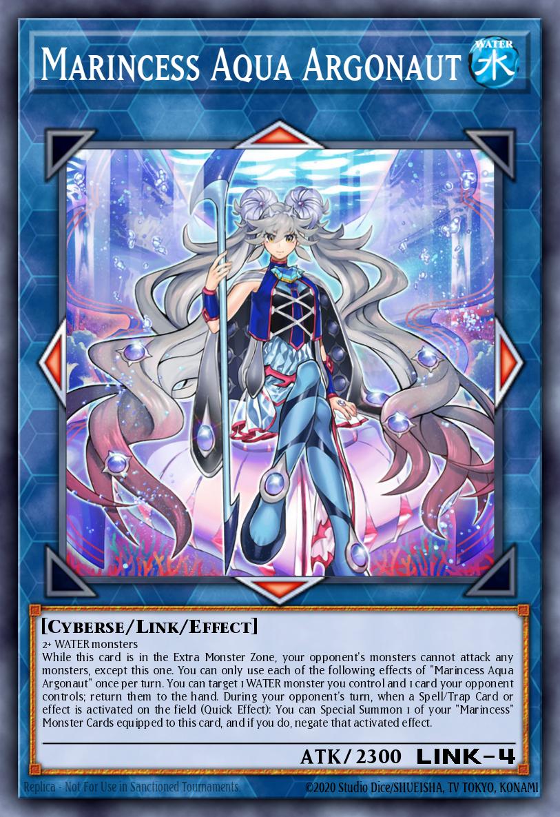 Marincess Aqua Argonaut Ultra Rare LED9-EN034 Legendary Duelists Duels From the Deep Yugioh card