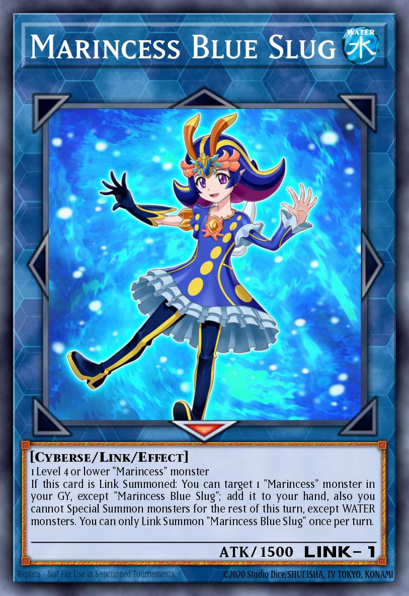 Marincess Blue Slug Super Rare MP20-EN118 2020 Tin of Lost Memories Mega Pack Yugioh card