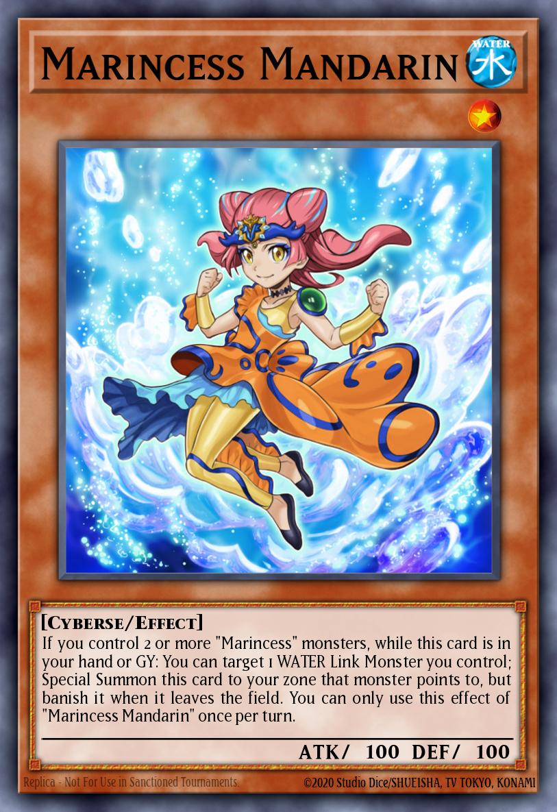 Marincess Mandarin Common MP20-EN147 2020 Tin of Lost Memories Mega Pack Yugioh card
