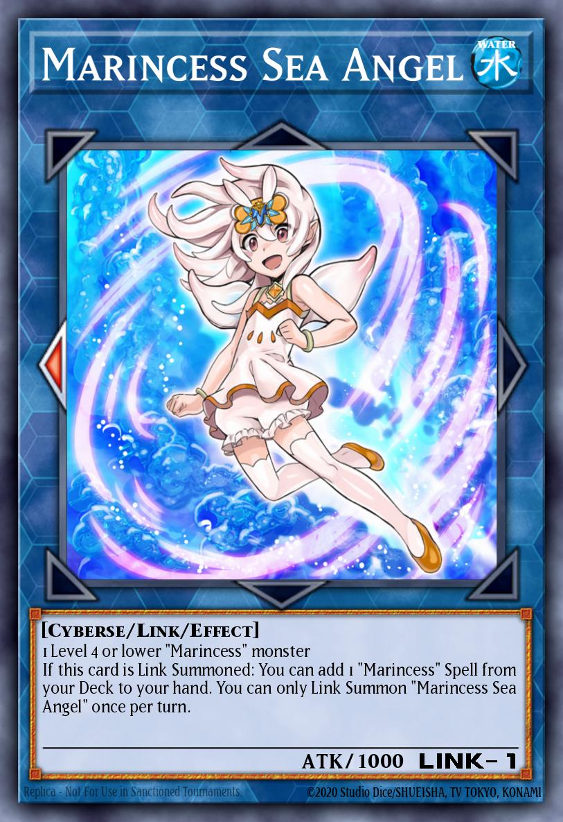 Marincess Sea Angel Common MP20-EN172 2020 Tin of Lost Memories Mega Pack Yugioh card