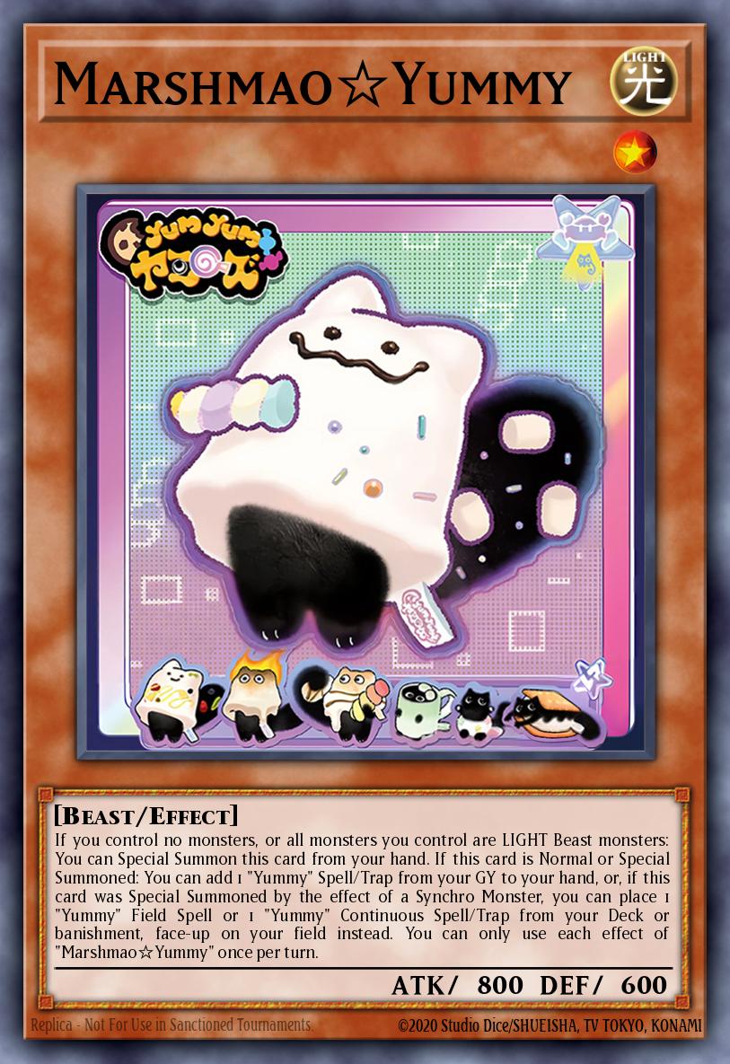 Marshmao☆Yummy Secret Rare DOOD-EN024 Doom of Dimensions Yugioh card