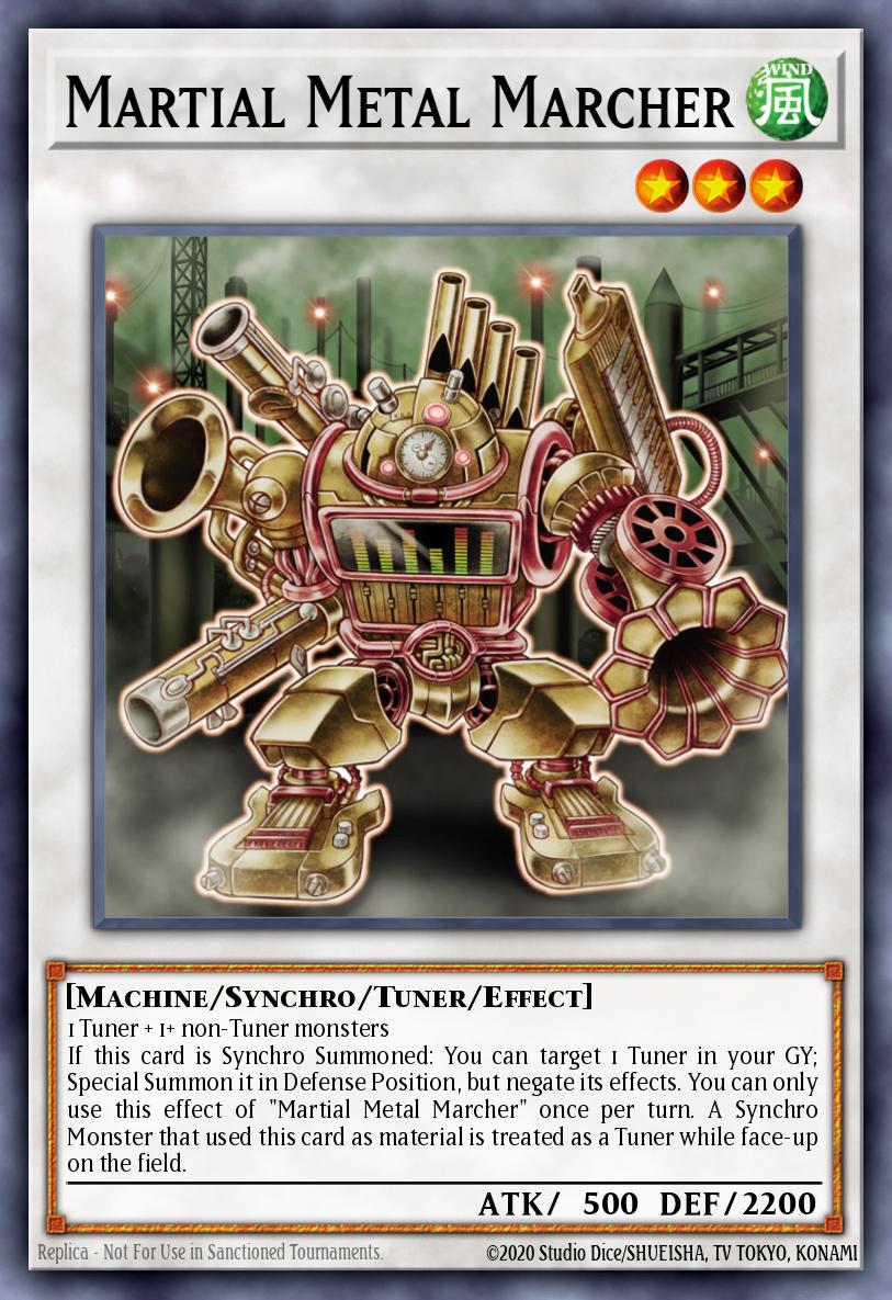 Martial Metal Marcher Ultra Rare CT15-EN009 2018 Mega-Tins Yugioh card