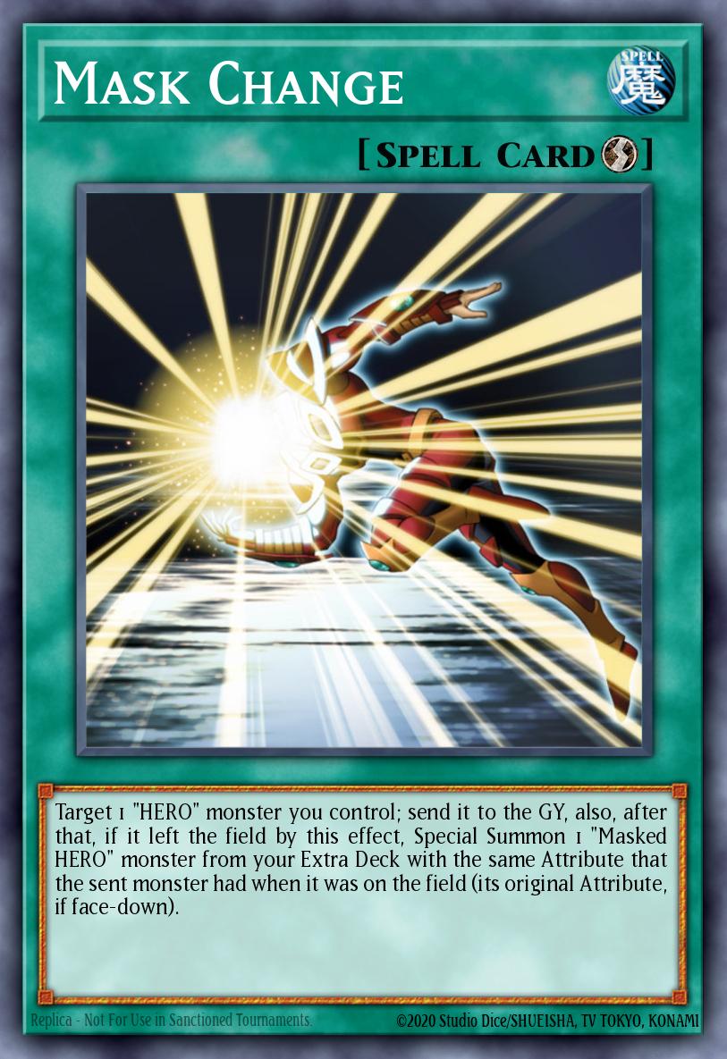 Mask Change Ultra Rare MZMU-EN071 Maze of Muertos Yugioh card
