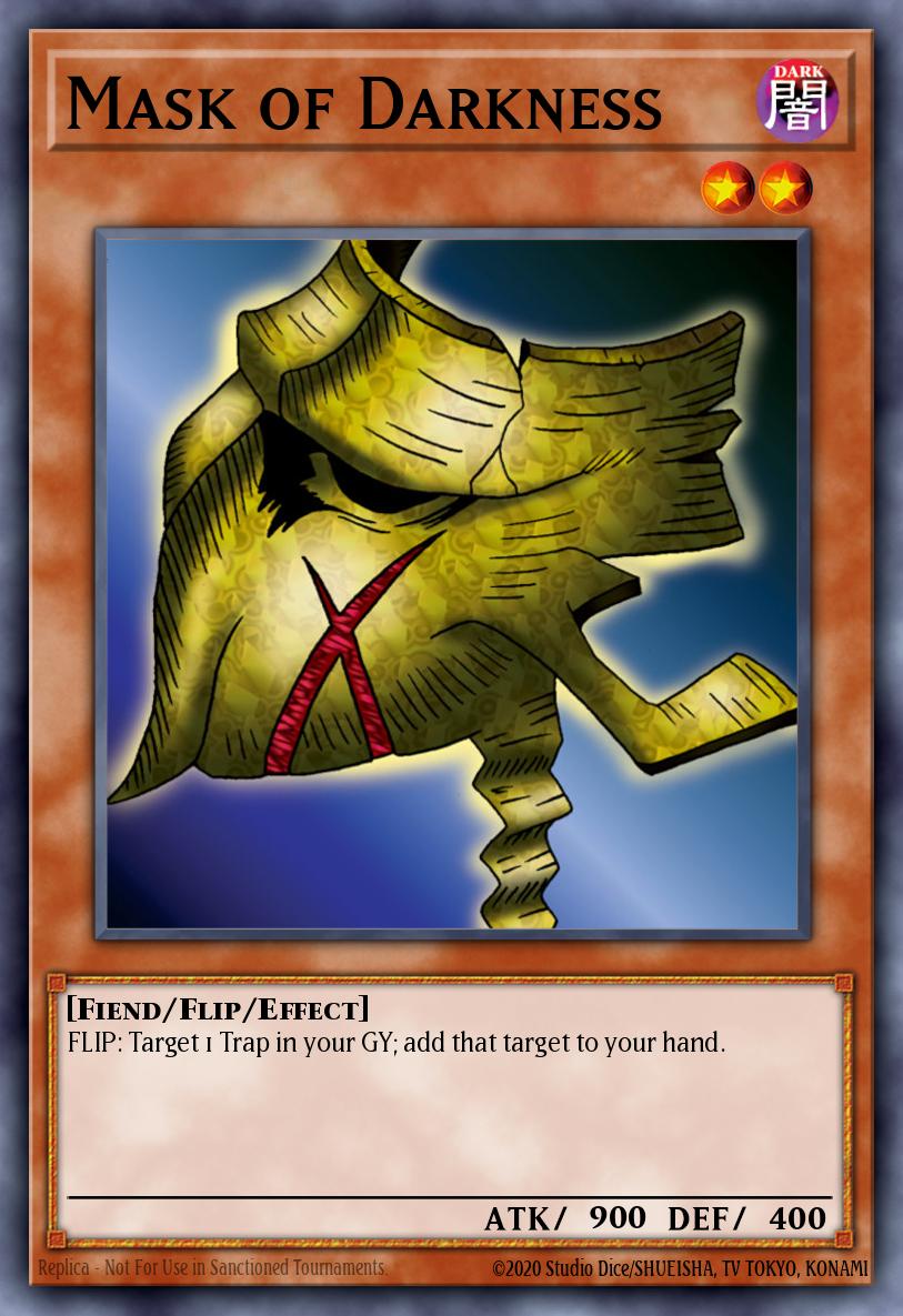 Mask of Darkness Common STAS-EN023 2-Player Starter Set Yugioh card