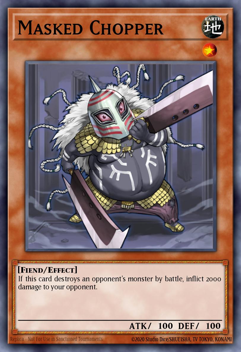 Masked Chopper Super Rare GX03-EN003 Yu-Gi-Oh! GX Spirit Caller promotional cards Yugioh card