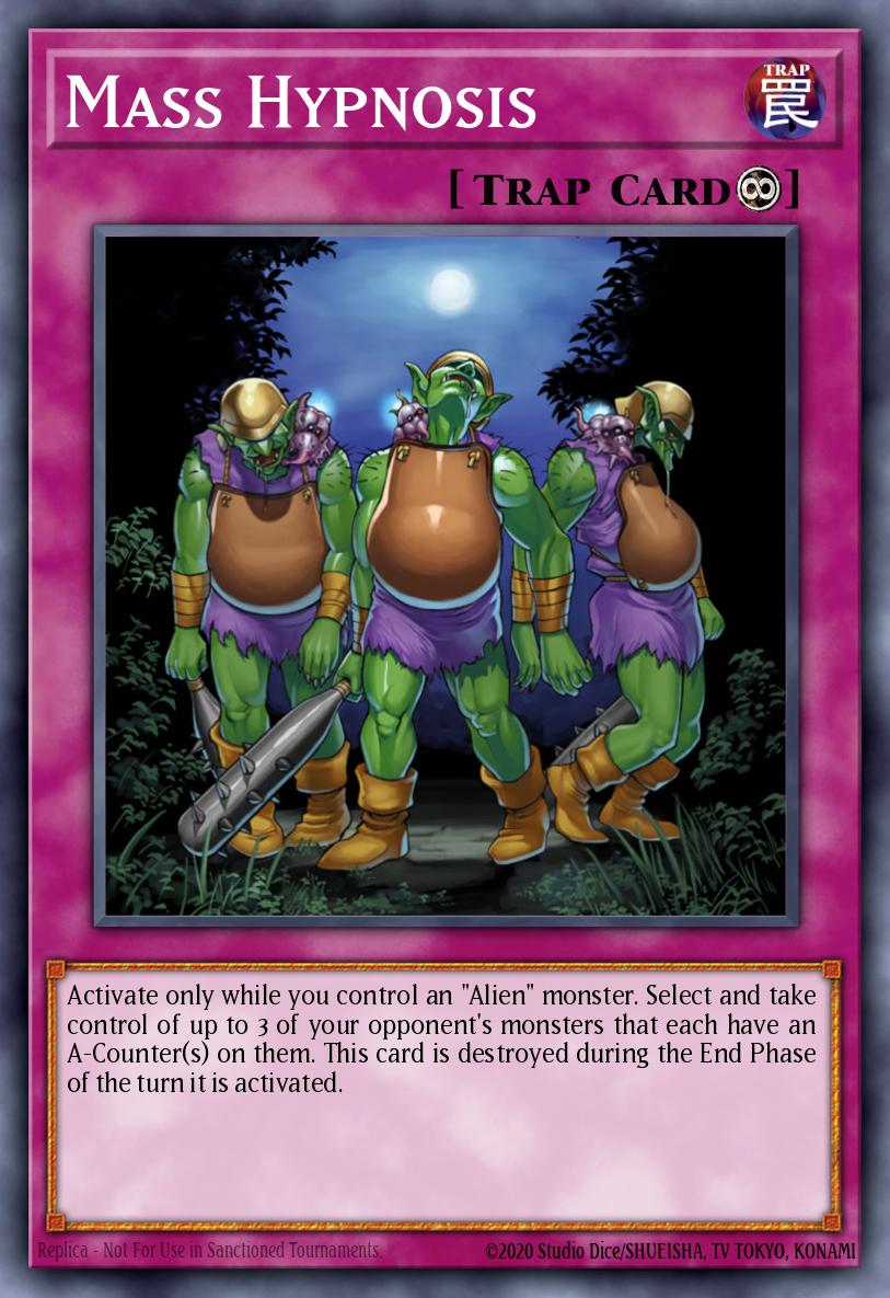 Mass Hypnosis Common FOTB-EN058 Force of the Breaker Yugioh card