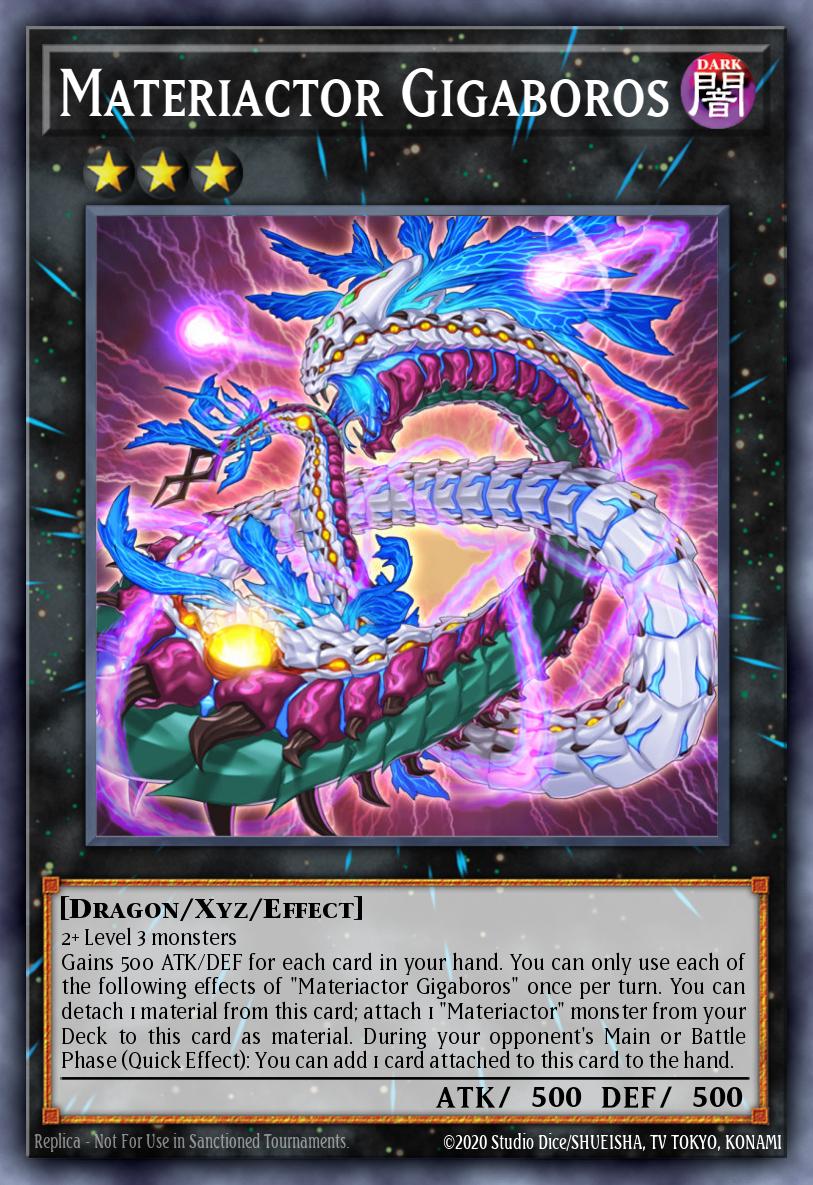 Materiactor Gigaboros Common MP22-EN047 2022 Tin of the Pharaohs Gods Yugioh card