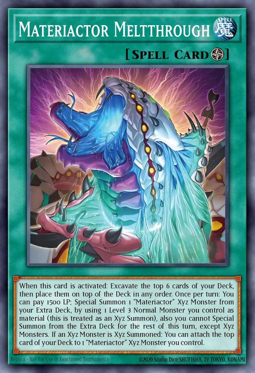 Materiactor Meltthrough Common ALIN-EN063 Alliance Insight Yugioh card