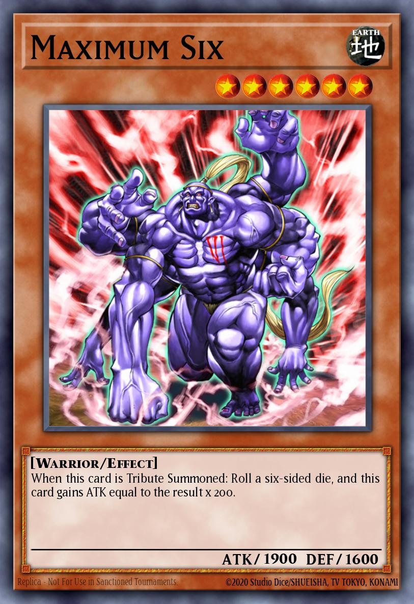 Maximum Six Common LCJW-EN047 Legendary Collection 4 Joeys World Mega Pack Yugioh card