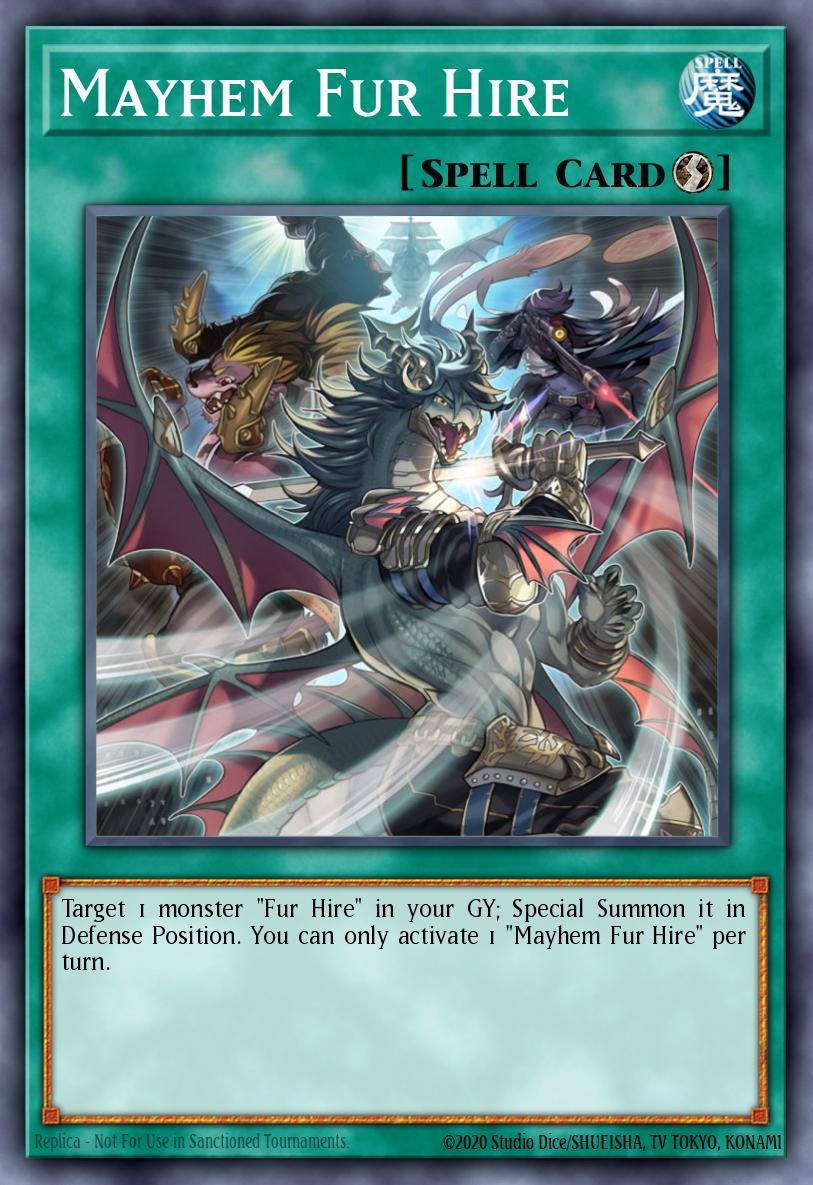 Mayhem Fur Hire Rare MZMU-EN115 Maze of Muertos Yugioh card