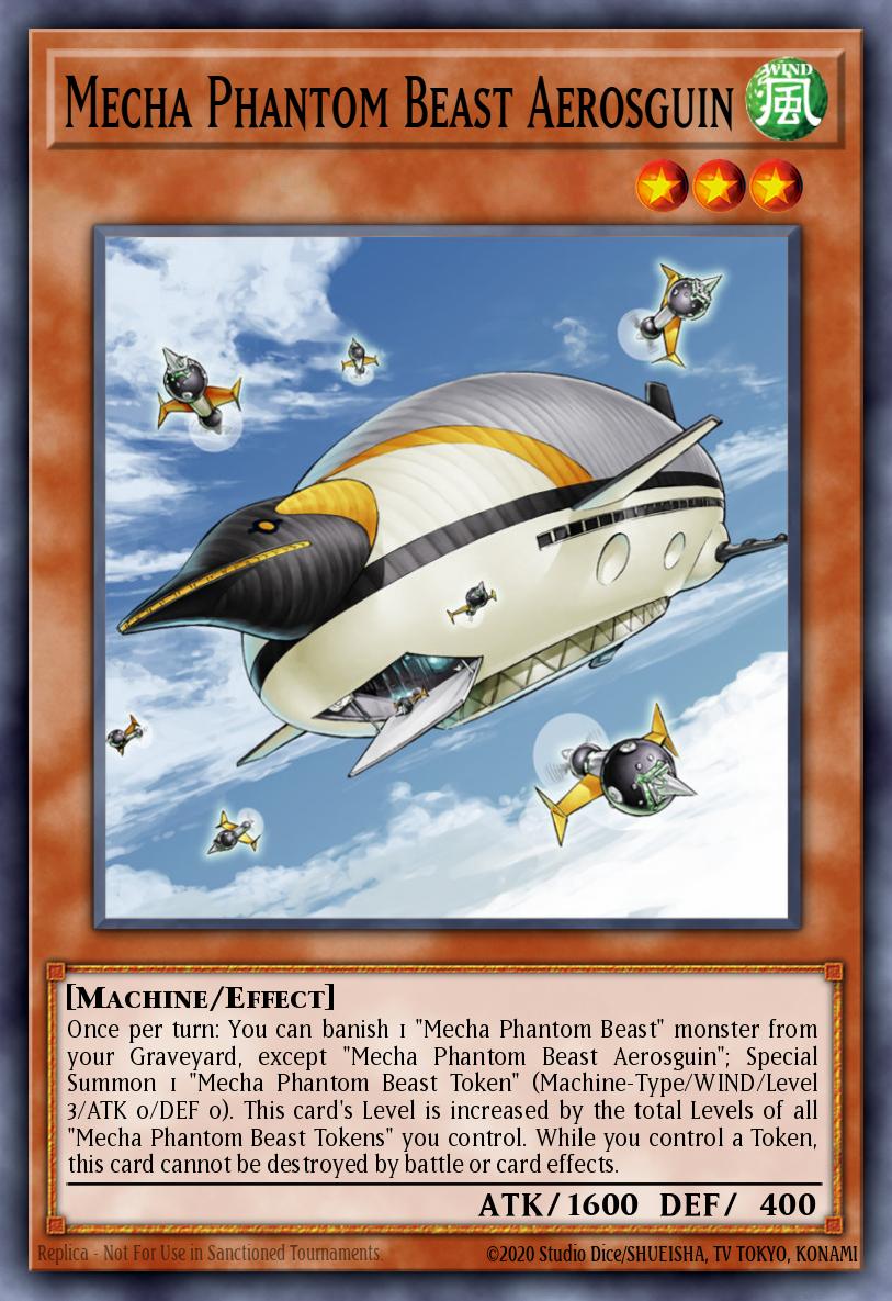 Mecha Phantom Beast Aerosguin Ultra Rare MP14-EN114 2014 Mega-Tin Mega Pack Yugioh card