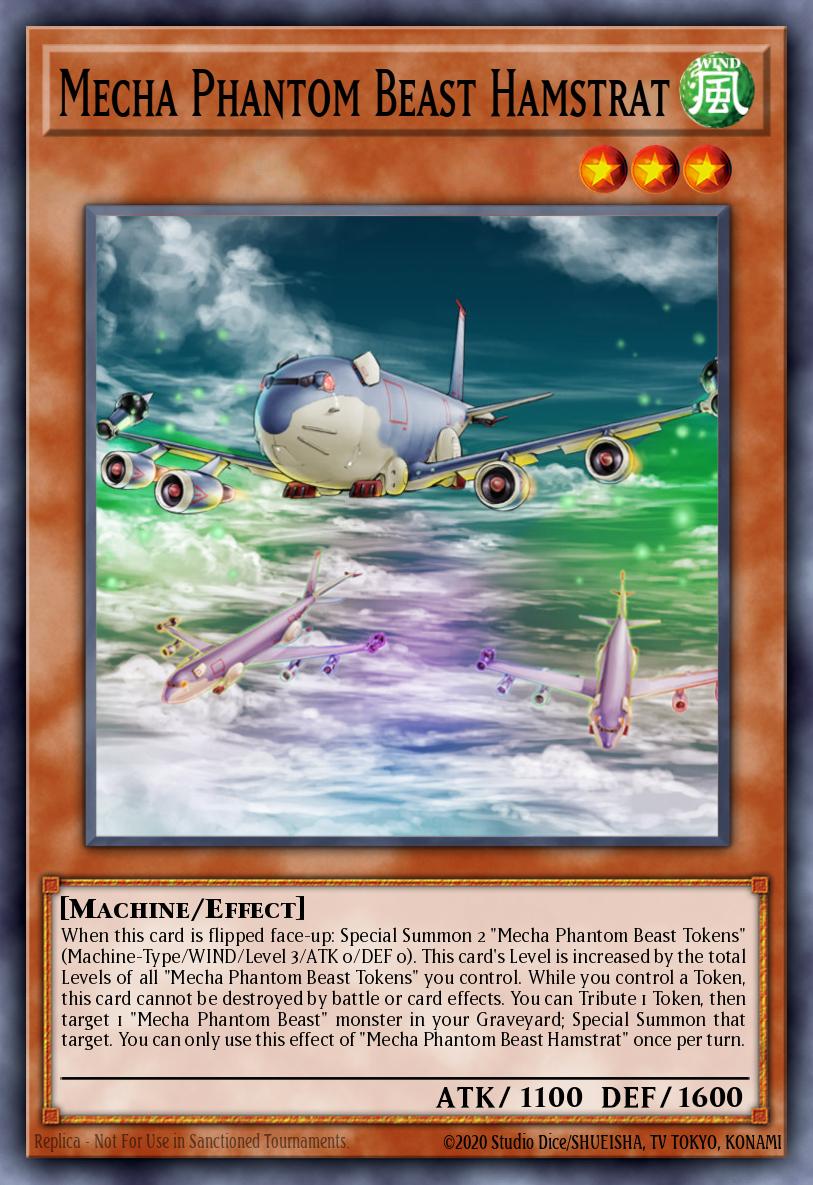 Mecha Phantom Beast Hamstrat Ultra Rare MP14-EN011 2014 Mega-Tin Mega Pack Yugioh card