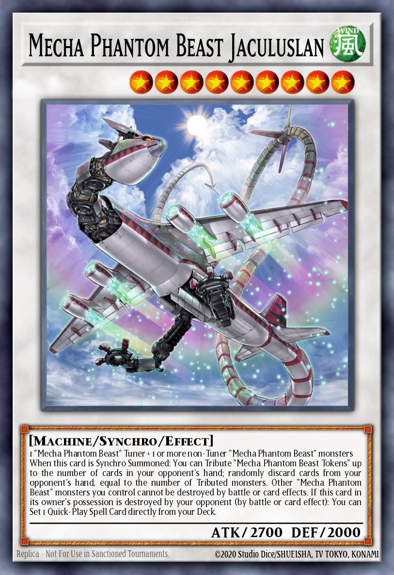 Mecha Phantom Beast Jaculuslan Rare MAGO-EN066 Maximum Gold Yugioh card