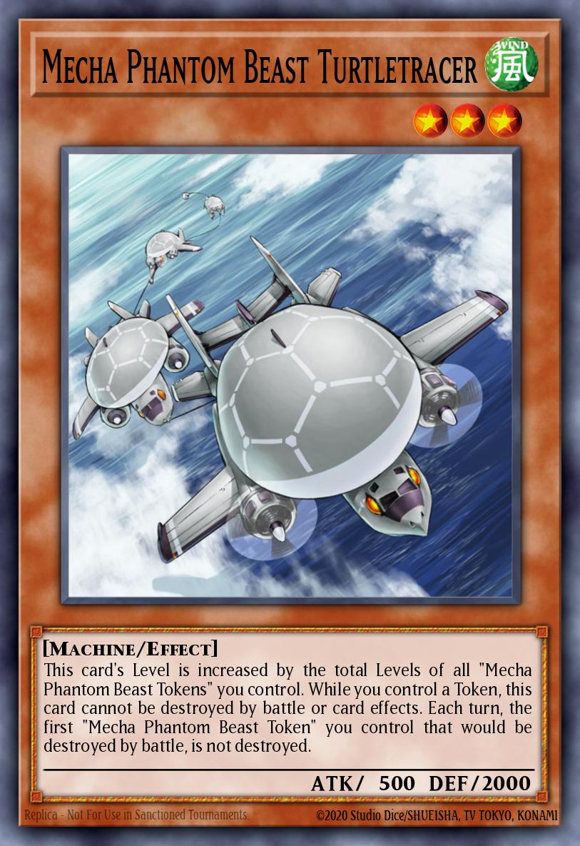 Mecha Phantom Beast Turtletracer Super Rare MP14-EN001 2014 Mega-Tin Mega Pack Yugioh card