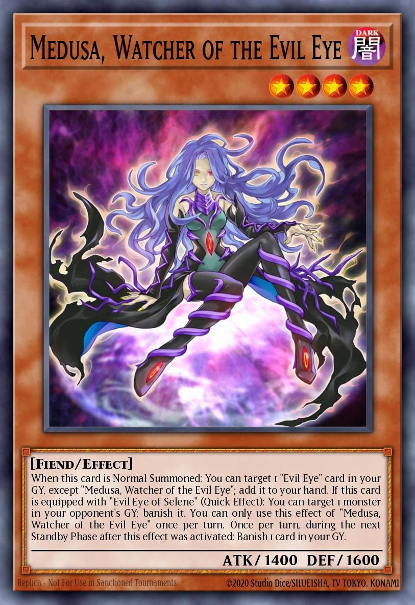 Medusa Watcher of the Evil Eye Ultra Rare MP20-EN233 2020 Tin of Lost Memories Mega Pack Yugioh card