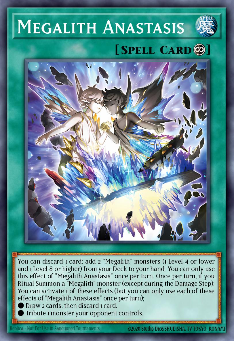 Megalith Anastasis Common DOOD-EN066 Doom of Dimensions Yugioh card