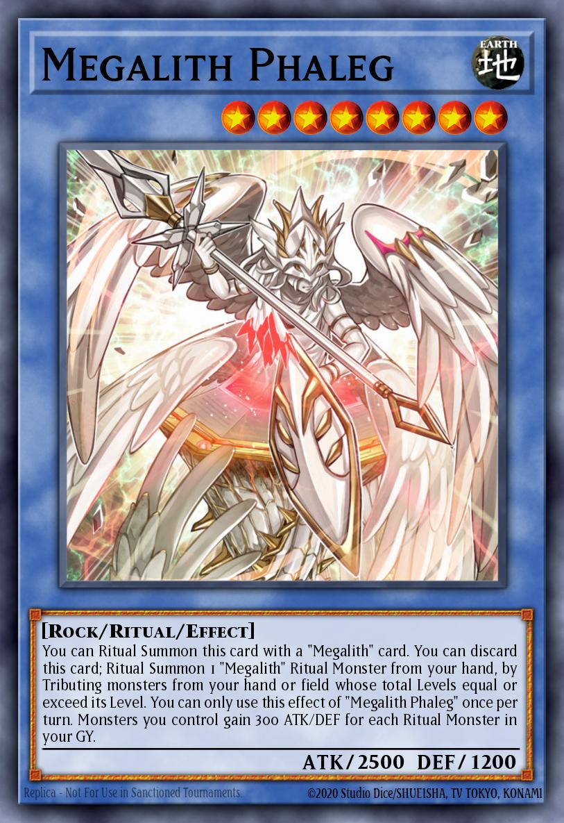 Megalith Phaleg Common IGAS-EN038 Ignition Assault Yugioh card